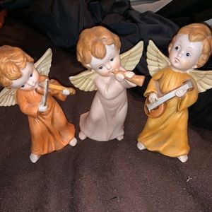 Vintage HOMCO Angel Trio Carolers